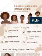 Seminário de História-Educação Quilombola em MG