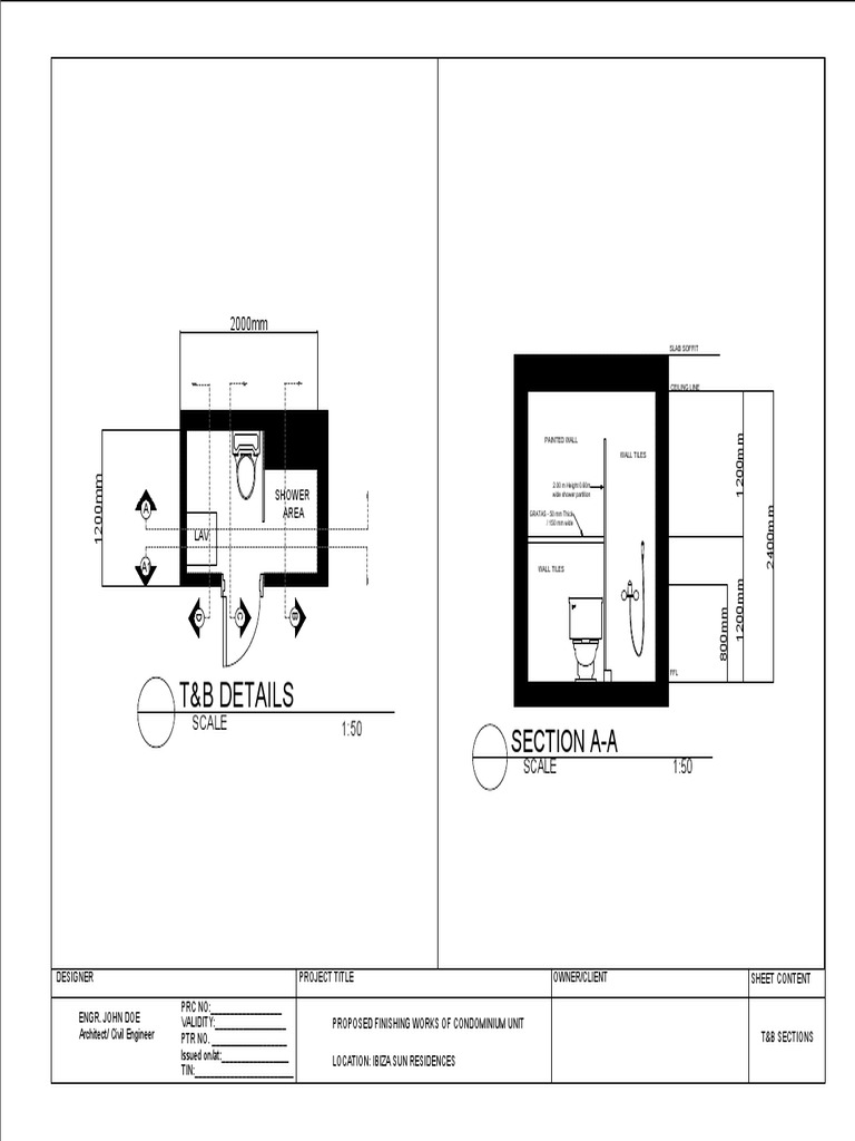 Technical Plans-T&B1 | PDF | Buildings And Structures | Building ...