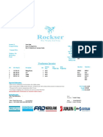 Proforma Invoice: Part Number Description Qty Delivery Time Unit Weight (KG) Total Weight (KG) Unit Price Total Price