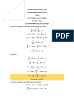 Examen Primer Parcial Solucionario