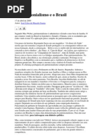O Patrimonialismo e o Brasil