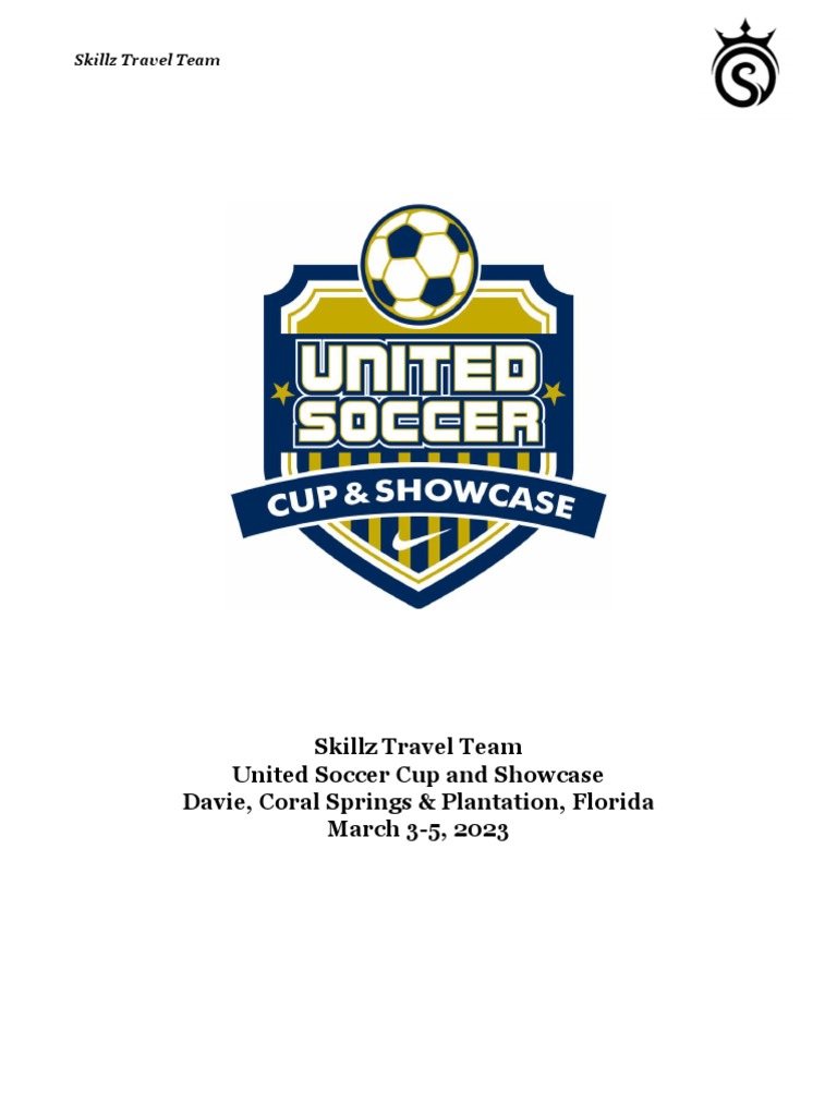 Skillz travel team united soccer cup and showcase davie coral springs
