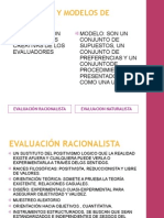 Paradigm As y Modelos de EvaluaciÓn