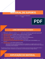 Material de Suporte - Início Do Projeto + ODS