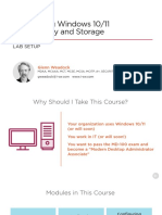 Lab Setup Slides