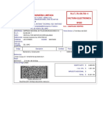 CF Ingenieria Limitada R.U.T.:76.159.760-4 Factura Electronica Nº840