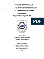 Tugas Proposal JUAN Kewirausahaan PRAKTEK.