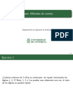 Repaso: M Etodos de Conteo: Jaime Mosquera