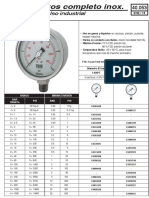 Vacuometro Industrial Inox 40053