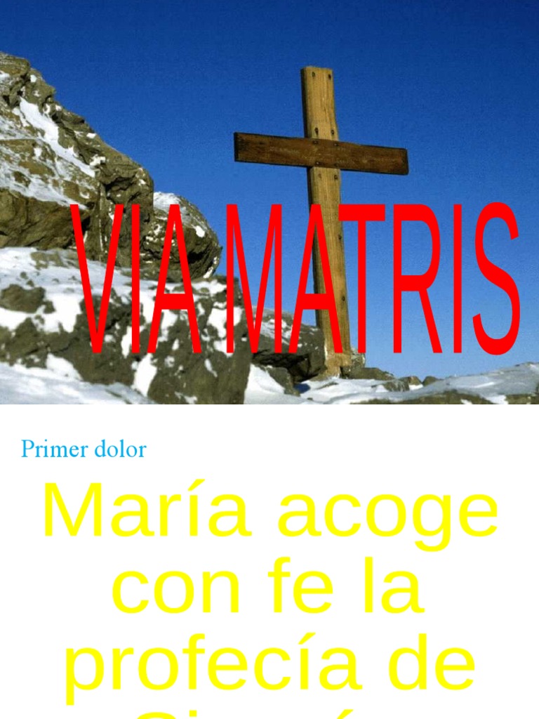 Via Matris 14 Estaciones Pdf : Rezo Del Vía Matris – RLMES