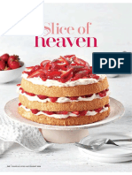 Angel Food Cake With Strawberry Compote