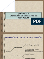 Cap 6 Operación de Circuitos de Flotación