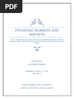 Financial Markets and Services