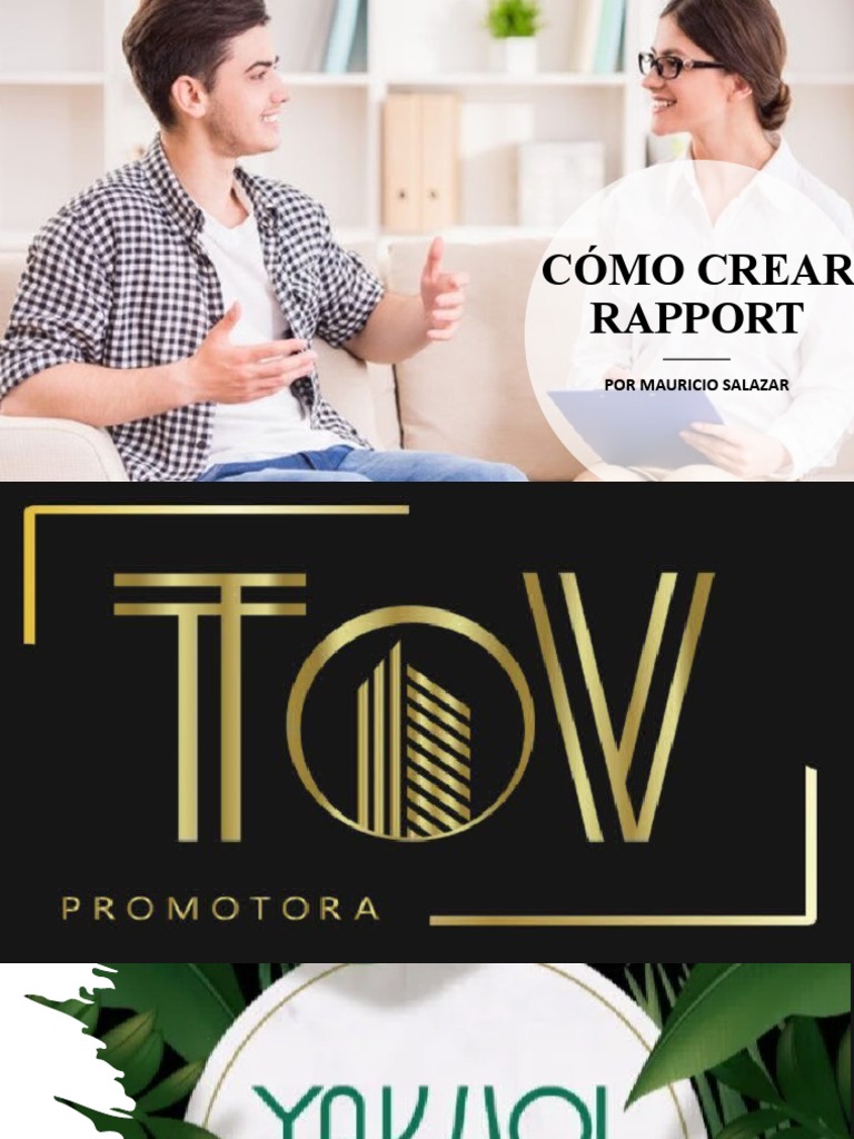 Estrategias para Crear Rapport | PDF