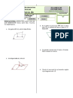 Examen de Geometria - 5to