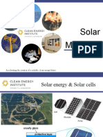 Accelerating the creation of a scalable, clean energy future through new solar materials
