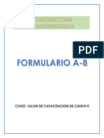 Formulario A-8