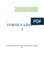 Formulario C-2: Constructora Construhuallpa