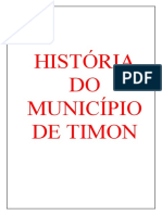 História Do Município de Timon