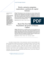 Texto 3 - Reich o Primeiro Psiquiatra Materialista A Potncia Do Capital Humano