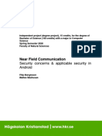 Near Field Communication: Security Concerns & Applicable Security in Android