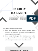 Energy Balance