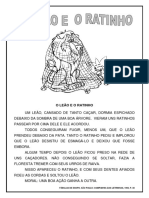 O Leão e o Ratinho: uma boa ação ganha outra