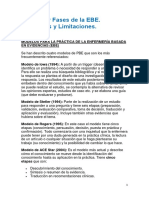 Modelos y Fases de La Ebe Beneficios y Limitaciones1