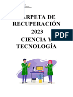 Carpeta de Recuperación 2023 Ciencia Y Tecnología: Colegio Cristiano "LA ROCA