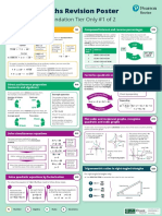 New Content To Foundation Tier Only #1 of 2: GCSE (9-1) Maths Revision Poster