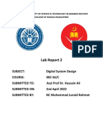 Digital System Design Lab Report 2
