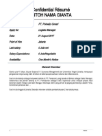 Contoh Format Coversheet Overview