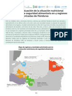 Evaluación de La Situación Nutricional y de Seguridad Alimentaria en 4 Regiones Priorizadas de Honduras