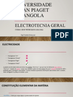 Universidade Jean Piaget Angola: Electrotecnia Geral