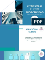 Atención Al Cliente: Proactividad