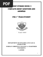 1st Year English Questions & Answers PDF | PDF | Plough