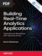 Building Real Time Analytics Applications