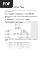 Javascript Dom