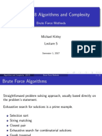 COMP90038 Algorithms and Complexity: Brute Force Methods