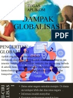 Tugas Aplikom: Dampak Globalisasi