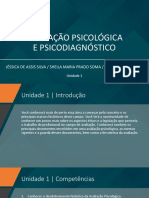 Avaliação Psicológica E Psicodiagnóstico: Jéssica de Assis Silva / Sheila Maria Prado Soma / Fábio Pereira Soma