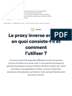 Le Proxy Inverse en Bref: en Quoi Consiste-T-Il Et Comment L'utiliser ?