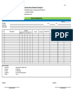 Quality Assurance Checklist