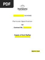 Riprap Class and Size Specifications | PDF