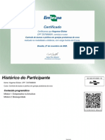 Certificamos Que Hugomar Elicker CPF 72076968091, Concluiu o Curso