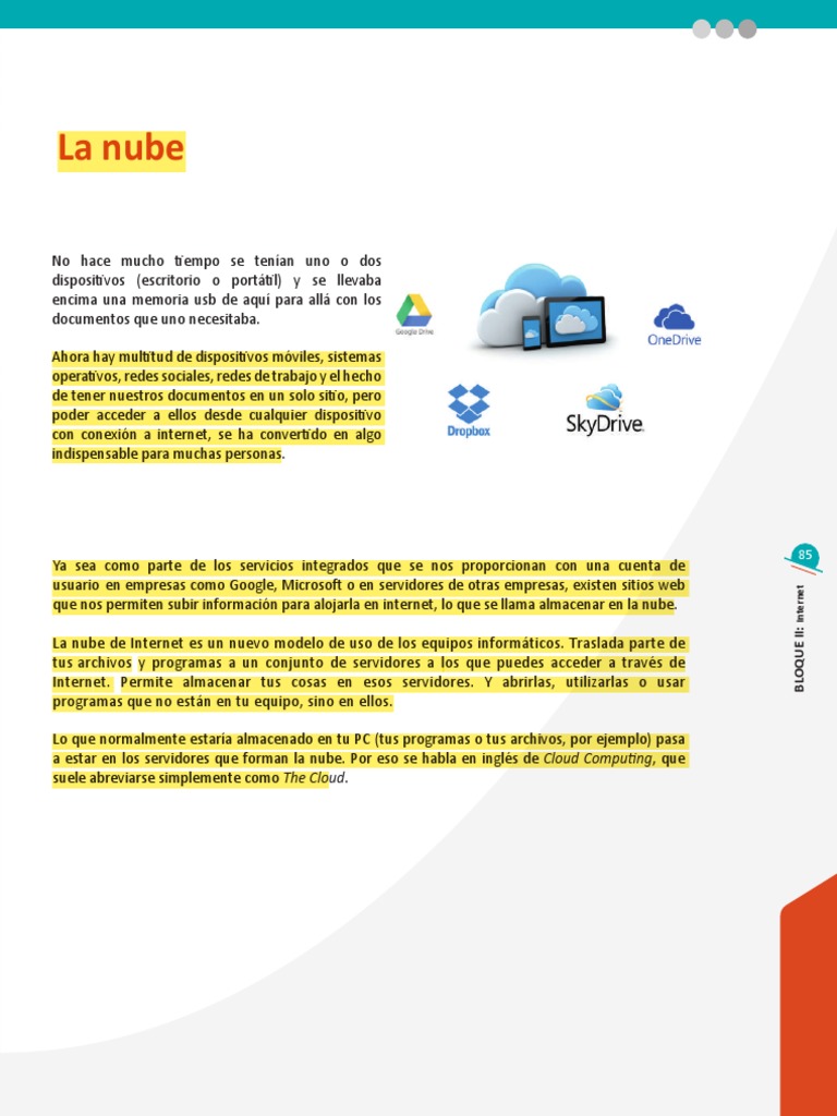 Ventajas y Desventajas de la Nube | PDF | Computación en la nube | Internet