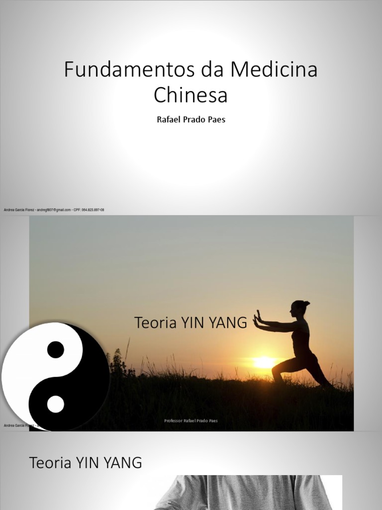Fundamentos da Teoria Yin Yang | PDF | Yin e Yang | Sangue
