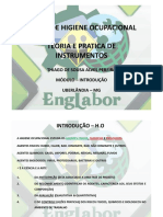 Curso de Higiene Ocupacional Teoria E Pratica de Instrumentos Curso de Higiene Ocupacional Teoria E Pratica de Instrumentos