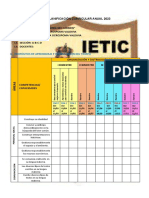 Planificación Curricular Anual 2023