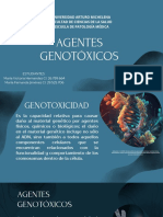 Agentes Genotóxicos: Universidad Arturo Michelena Facultad de Ciencias de La Salud Escuela de Patología Médica